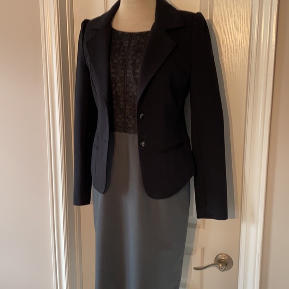 Sandra Angelozzi - Gray sheath dress - size 38 - Picture 4 of 8